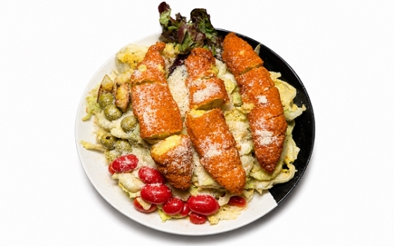 سزار با مرغ سوخاری(بزرگ)